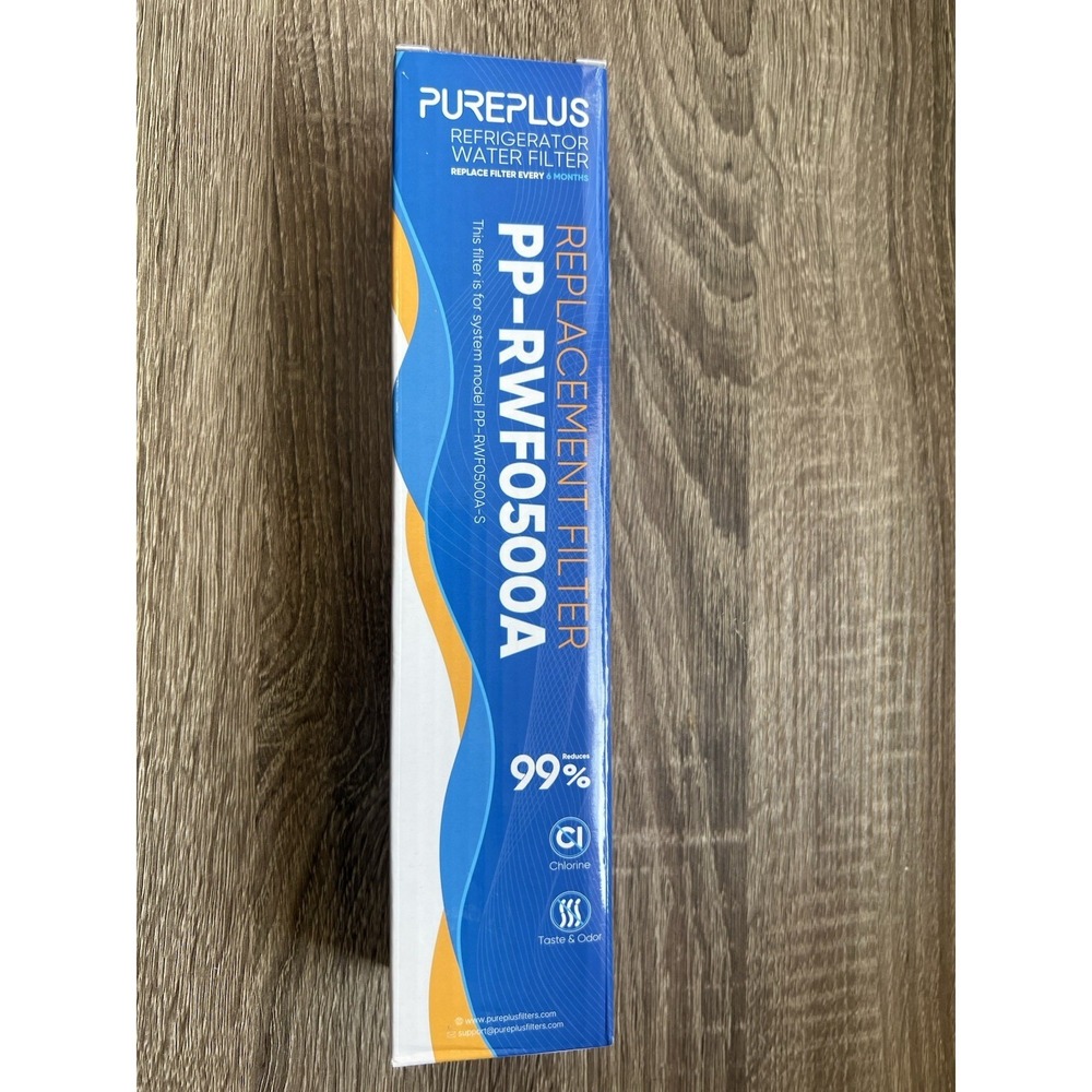 PurePlus PP-RWF0500A Replacement Water Filter Refrigerator 1-Pack